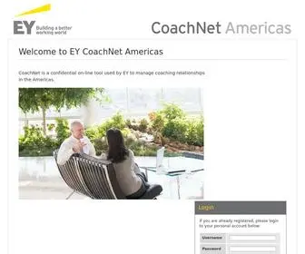 Eycoachingamericas.com(EY CoachNet Americas) Screenshot