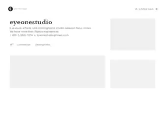 Eye1Studio.co.kr(Eyeonestudio) Screenshot