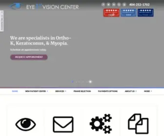 Eye1Stvision.com(Optometrist in Sandy Springs) Screenshot