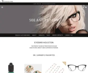 Eyebarhouston.com(EYEBAR HOUSTON) Screenshot