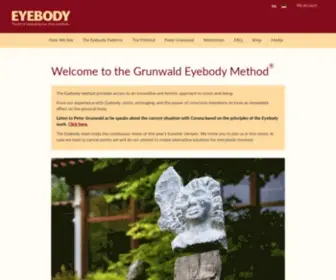 Eyebody.com(The Grunwald Eyebody Method®) Screenshot