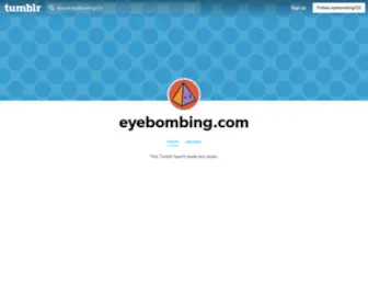 Eyebombing.com(Streetart) Screenshot