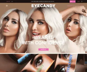 Eyecandyjoelle.com(Be Confident & Say) Screenshot