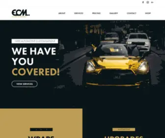 Eyecandymotorsports.com.au(We have you covered) Screenshot