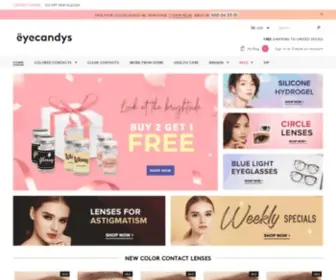 Eyecandys.com(Best COLOR CONTACT Lenses) Screenshot