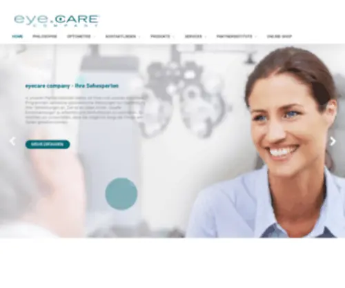 Eyecare-Company.de(Eyecare Company) Screenshot