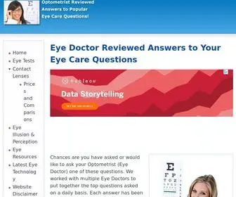 Eyecarefun.com(Eye Care Fun) Screenshot