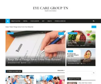 Eyecaregrouptn.com(Health Information) Screenshot