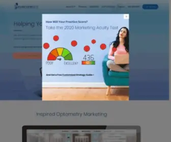 Eyecarepro.com(Optometry Marketing) Screenshot