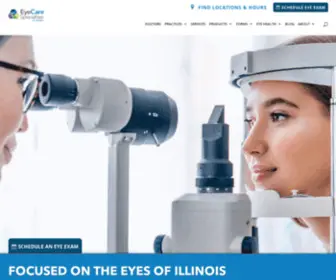 Eyecarespecialtiesil.com(Eyecare Specialties of Illinois) Screenshot