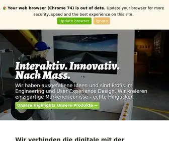 Eyecatcher.ch(Massgeschneiderte interaktive Lösungen und attraktive Produkte) Screenshot