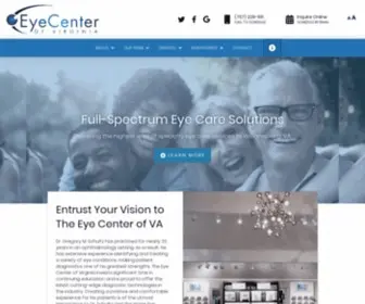 EyecenterofVirginia.com(Eye Center of Virginia) Screenshot