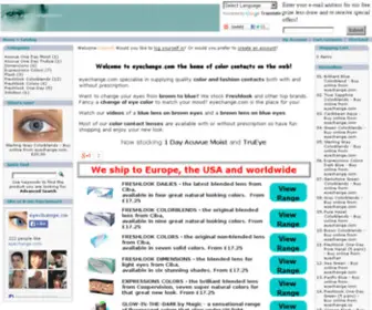 Eyechange.com(Premium domain) Screenshot