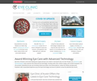 Eyeclinicofaustin.com(Eye Clinic of Austin) Screenshot