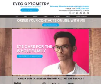 Eyecoptometry.com(Your Eye Doctors in Gilroy & San Jose) Screenshot