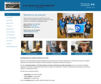 Eyedesignsopt.com(Eye Designs) Screenshot