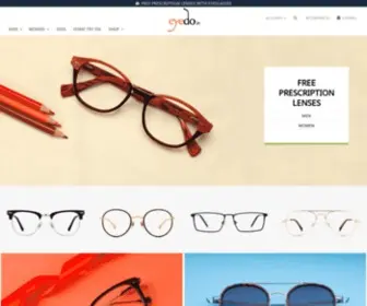 Eyedo.in(Online Eyewear Shopping Store in India at Customize Price) Screenshot