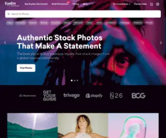Eyeem.com(Authentic Stock Photography and Royalty) Screenshot