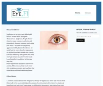 Eye.fi(Where you can read about eye lenses) Screenshot