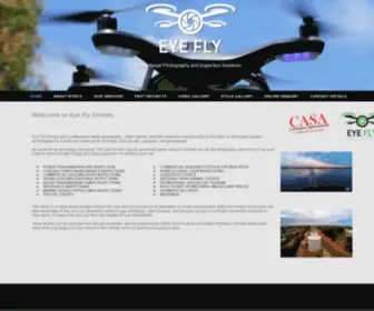 Eyeflydrones.com.au(Eye Fly Drones) Screenshot