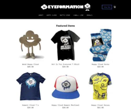 Eyeformation.net(EYEFORMATION STUDIO) Screenshot