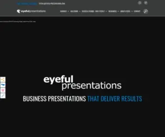 Eyefulpresentations.co.uk(Eyeful Presentations) Screenshot