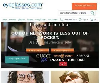 Eyeglasses.com(Glasses Online) Screenshot