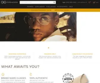 Eyeglasses123.com Screenshot
