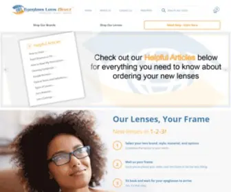 Eyeglasslensdirect.com(Progressive Lenses) Screenshot