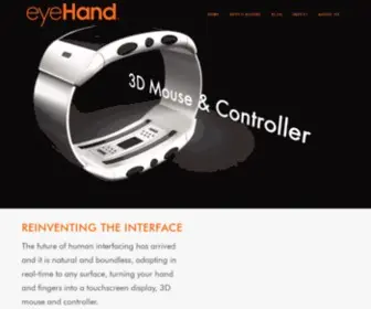Eyehand.com(The power is in your hand) Screenshot