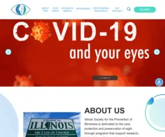 Eyehealthillinois.org(ISPB ISPB) Screenshot