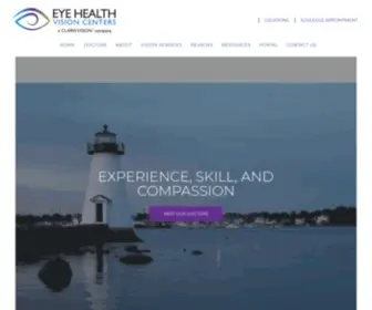 Eyehealthvision.com(Greater South Coast) Screenshot