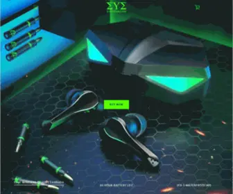 Eyeinear.com(True Wireless Gaming Headphones) Screenshot