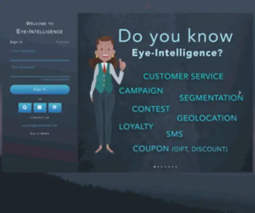Eyeintelligence.com(Eye-Intelligence) Screenshot