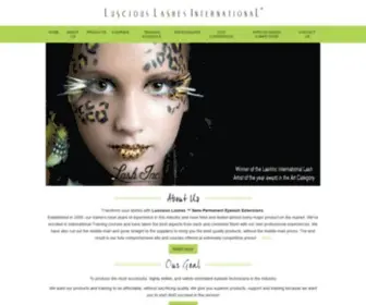 Eyelashextensions.co.za(Professional Eyelash Extensions) Screenshot