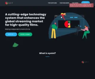 Eyelet.org(For the love of brilliant cinema) Screenshot