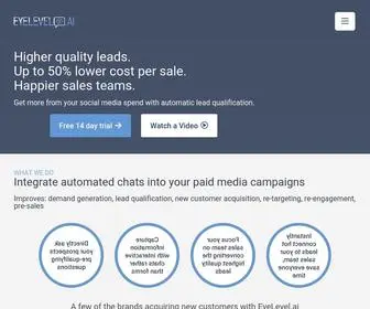 Eyelevel.ai(Conversational advertising) Screenshot