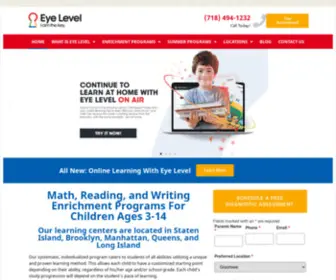 Eyelevelny.com(Eye Level NY) Screenshot