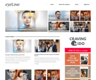 Eyeline-Magazine.be(Eyeline Magazine) Screenshot