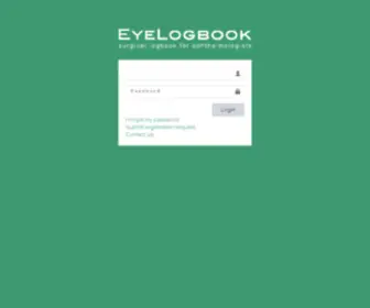Eyelogbook.co.uk(Logbook) Screenshot
