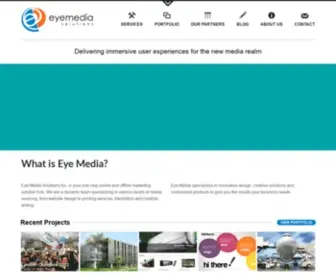 Eyemedia.ca(Eye Media Solutions) Screenshot