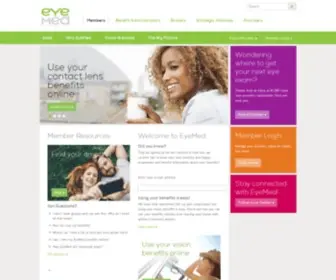 Eyemedvisioncare.com(EyeMed Vision Benefits) Screenshot