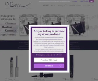 Eyenvy.ca(The EyEnvy serum) Screenshot