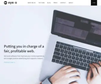 Eyeo.com(Eyeo GmbH) Screenshot