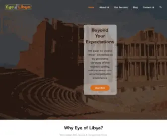 Eyeoflibya.com(Libya Visa servies) Screenshot