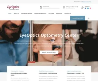 Eyeopticsoptometry.com(EyeOptics Optometry) Screenshot