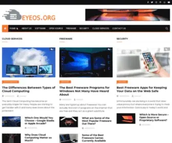 Eyeos.org(eyeos) Screenshot