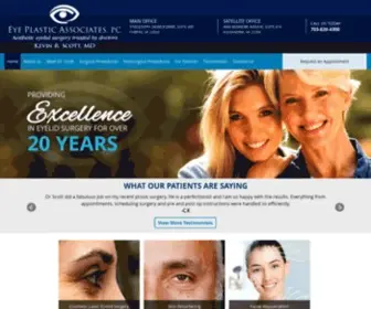 Eyeplasticmd.com(Eye Plastic Associates) Screenshot