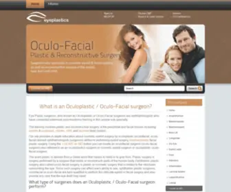 Eyeplastics.com(Cosmetic eyelid surgery) Screenshot