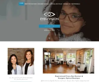 EyeqFrisco.com(EyeQ Vision) Screenshot